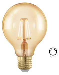 Eglo 11692 Retro Bulb - Stmívatelná LED retro žárovka 4W, E27 LED G80 (LED žárovka s velmi teplou barvou světla 1700K)