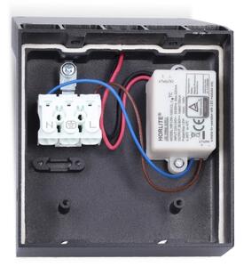 Brilagi - LED Venkovní nástěnné svítidlo RIANO LED/8W/230V antracit IP65