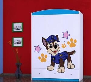 Skříň SZ11 - policejní pes Barva: bílá