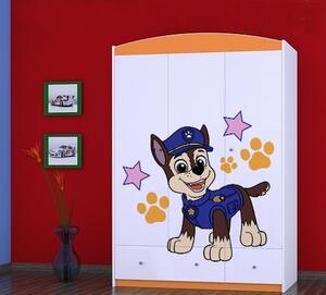 Skříň SZ11 - policejní pes Barva: bílá