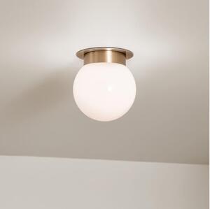Kichler KL-ALBERS-F-G-CPZ-Stropní svítidlo ALBERS 1xE27/40W/230V pr.20,3cm zlatá