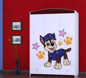 Skříň SZ11 - policejní pes Barva: bílá