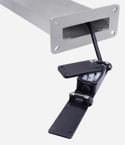 Brilagi - LED Venkovní lampa se senzorem RIANO LED/8W/230V stříbrná IP65 80 cm
