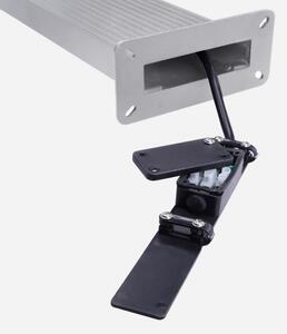 Brilagi - LED Venkovní lampa RIANO LED/8W/230V stříbrná IP65 80 cm