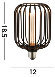 Searchlight 26005BK - LED Dekorační žárovka GLOBE E27/4,5W/230V 2700K