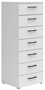 KOMODA, bílá, 45/115/40 cm Carryhome - Široké komody
