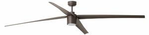 FARO ATTOS XL LED, hnědá, stropní ventilátor s DC motorem