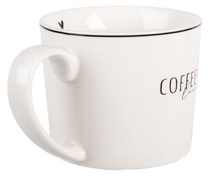 Keramický hrnek se srdíčkem Coffee Love z kolekce Happy and Smile – 12x8x7 cm / 275 ml