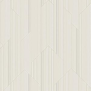 Luxusní šedo-béžová geometrická vliesová tapeta na zeď, Z34915, Elie Saab 2