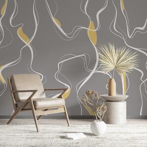 Fototapety Abstraktní linie v jemném barevném schématu, Fototapety geometrie, Fototapety pruhy, u99659v1 : uwalls.cz