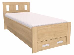 Jednolůžko BENO 80 x 200, Dub sametový