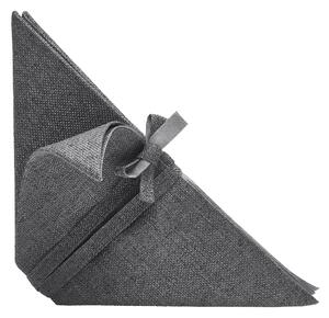 Prostírání / ubrousek X Issey Miyake iittala 51x40 cm tmavě šedý *