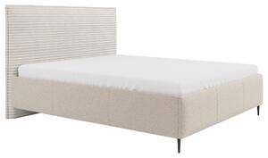 ČALOUNĚNÁ POSTEL, 180/200 cm, dřevo, textil, kompozitní dřevo, přírodní barvy MID.YOU, Online Only