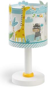 Dalber 76111 MY LITTLE JUNGLE - Dětská stolní lampička se zvířátky + Dárek LED žárovka (Stolní lampička pro děti s motivem jungle)