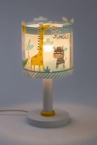 Dalber 76111 MY LITTLE JUNGLE - Dětská stolní lampička se zvířátky + Dárek LED žárovka (Stolní lampička pro děti s motivem jungle)