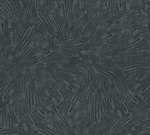 A.S. Création | Vliesová tapeta na zeď Titanium 3 38203-5 | 0,53 x 10,05 m | černá, hnědá, šedá