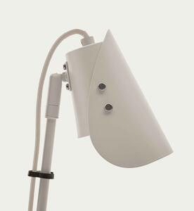 JULA stolní lampa se svorkou šedá