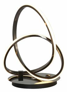 GeeTi Stolní lampa Bandol 12W 1200lm 3000K černý chrom