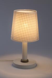 Dalber 80221B VICHY - Dětská stolní lampička + Dárek LED žárovka (Stolní šedá lampička pro děti )