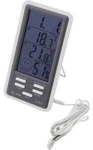 Teploměr panelový LCD s vlhkoměrem BLOW