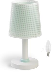 Dalber 80221H VICHY - Dětská stolní lampička + Dárek LED žárovka (Stolní zelená lampička pro děti )