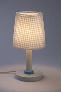 Dalber 80221T VICHY - Dětská stolní lampička pro kluky + Dárek LED žárovka (Stolní modrá lampička pro děti )