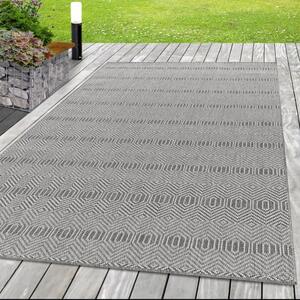 Vopi | Kusový venkovní koberec Aruba 4903 grey - 140 x 200 cm