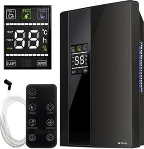 Ruhhy 21847 Odvlhčovač vzduchu 90 W, 1800 ml černá