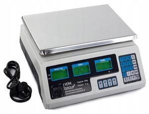 Verk 17075 Digitální stolní váha 40kg/5g bílá
