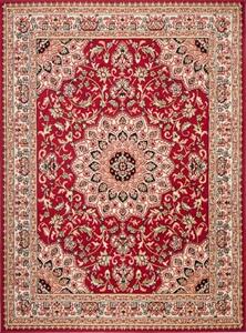 Makro Abra Klasický kusový koberec ATLAS F740A Červený Rozměr: 100x200 cm