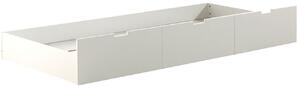 Bílá borovicová zásuvka k posteli Vipack Margrit 198,5 x 93,3 cm
