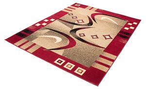 Makro Abra Kusový koberec ATLAS F741C červený tmavě béžový Rozměr: 200x300 cm