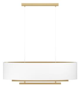 Eglo 390182 - Lustr na lanku PINETARA 4xE27/40W/230V bílá/zlatá