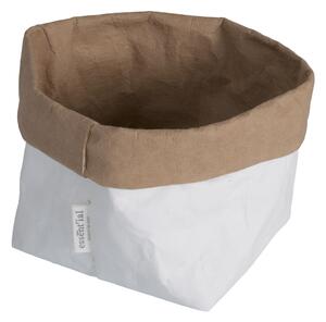 Essential papírový sáček bílohnědý Essent'ial velikosti sáčků: L 14x14x23/15cm