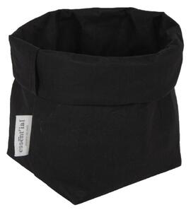 Essential papírový sáček černý Essent'ial velikosti sáčků: M 10x12x29/13cm