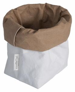Essential papírový sáček bílohnědý Essent'ial velikosti sáčků: M 10x12x29/13cm
