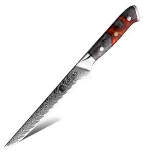 Vykošťovací nůž z damaškové oceli SaKuRo Sakai 15,2 cm