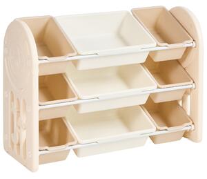 Organizér na hračky BINGARA 62 cm Béžová