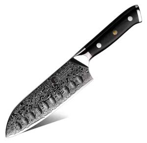Santoku nůž z damaškové oceli SaKuRo G10 12,7 cm