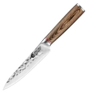 Víceúčelový kuchyňský nůž z nerezové oceli SaKuRo Pakka-B 12,7 cm