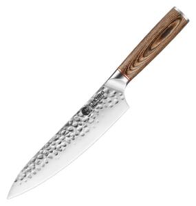 Japonský šéfkuchařský nůž z nerezové oceli SaKuRo Pakka-B 20,3 cm