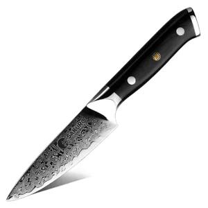 Loupací nůž z damaškové oceli SaKuRo G10 8,9 cm