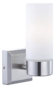 Globo 7815 SPACE - Nástěnné koupelnové svítidlo 1 x E14 , IP44 (Svítidlo k zrcadlu do koupelny bez vypínače)
