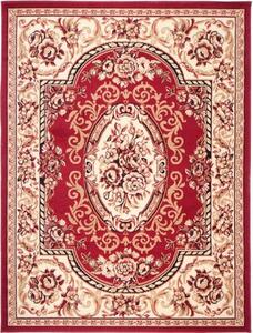 Makro Abra Klasický kusový koberec ATLAS F739A Červený Rozměr: 80x150 cm