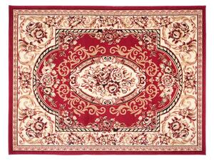 Makro Abra Klasický kusový koberec ATLAS F739A Červený Rozměr: 80x150 cm