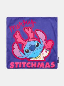 Sinsay - Povlak na polštář s vánočním motivem Lilo & Stitch - námořnická modrá