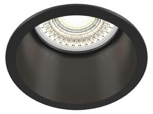 Maytoni Moderní vestavné svítidlo REIF, 12W, ⌀ 6,8 cm, 1xGU10 Barva: Černá