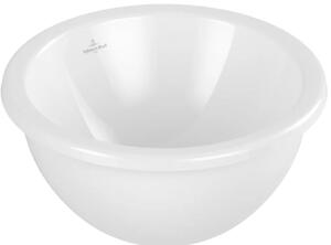 Villeroy & Boch Loop & Friends umyvadlo 33x33 cm kulatý pod pult bílá 4A510001