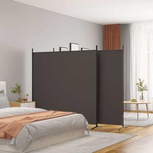 VidaXL 23dílný paraván 525x180 cm textil [42039232] Barva: Hnědá