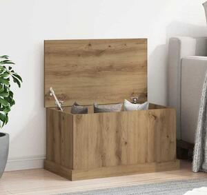 VidaXL Úložný box 70 x 40 x 38 cm kompozitní dřevo [862826] Barva: dub artisan
